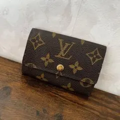 Louis Vuitton ルイヴィトン モノグラム レザー 6連キーケース
