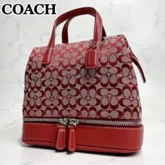 未使用級✨COACH ハンドバッグ シグネチャー バニティ 希少カラー Y2K
