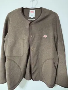 DANTON フリースジャケット サイズ34 ブラウン