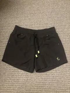 美品 PWA プア ショートパンツ ショートスラックス ブラック Lサイズ