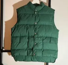 L.L.Bean ダウンベスト　筆記体タグ