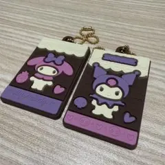 サンリオキャラクターズ　キャラパキラバーマスコット　マイメロ　クロミ　2点セット