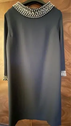 GIRL ワンピース　ネイビー　M