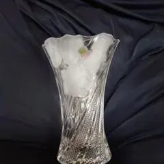 HOYA クリスタルガラス 花瓶 フラワーベース