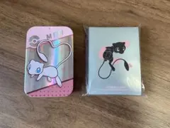 【訳あり】ポケモンカードゲーム ダメカンケース&スリーブ（59枚)　ミュウ