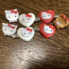 ハローキティ ヘアクリップ セット