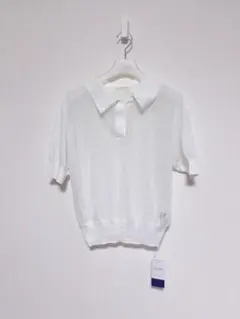 SHIPS Primary Navy LabelbNOIR POLO ニットのサムネイル