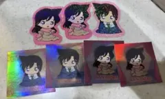 名探偵コナン　ちぢませ隊　ステッカー　蘭