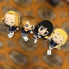 けいおん！ ぬいぐるみマスコット 5種セット プライズ品 当時物 レア