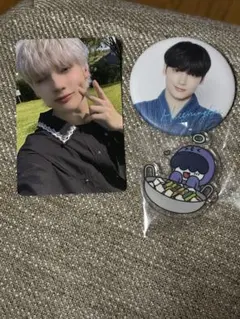 TXT ヒュニンカイ　トレカ　缶バッジ　フムニャリン　3点セット