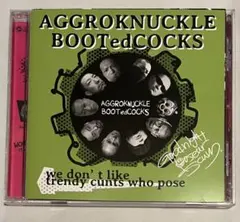 AGGROKNUCKLE BOOTed COCKS split CD Skins