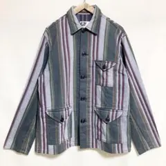 旧タグMサイズ！ENGINEERED GARMENTS マルチストライプJKのサムネイル