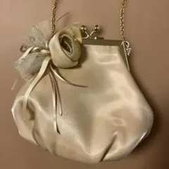 美品！東京ソワールベージュクラッチバッグ結婚式パーティー成人式PETITSOIR