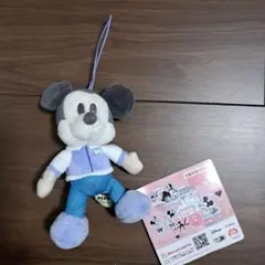 Disney ミッキーマウス ストラップ付きぬいぐるみ