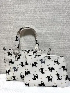 2wayミニハンドバッグ　ポーチ付き