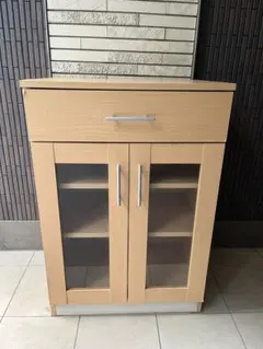 【東京都 直接お引き取り】 イオン トップバリュ キッチンキャビネット 食器棚のサムネイル