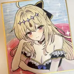 紋*様 手描きイラスト 名探偵プリキュア キュアアルカナ・シャドウ