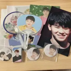 SEVENTEEN ウジ WOOZI グッズ まとめ売り 缶バッジ うちわ