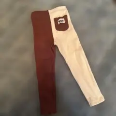 セモンアパートメント　パンツ　アシンメトリーリブレギンス　アシンメトリー　リブ