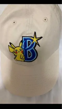 横浜denaベイスターズ ポケモンコラボ キャップ マリル スカイブルー