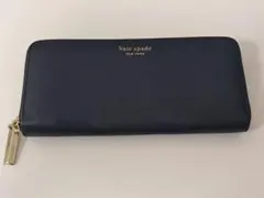 kate spade NEW YORK 長財布 ブラック一度だけ使用しました！ - メルカリ