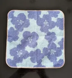 【今治タオル】花柄タオルハンカチ 日本製 約20cm