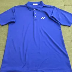 【最終値下げ】YONEX 青 ポロシャツ Mサイズ