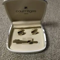 Courrègesクレージュ ネクタイピン カフス セット