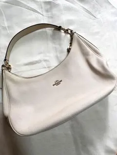 COACH ホワイト ショルダーバッグ