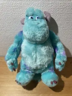 サリー ぬいぐるみ 水色キーホルダー