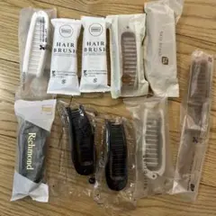 ホテル　アメニティ　ヘアブラシ　くし　10個