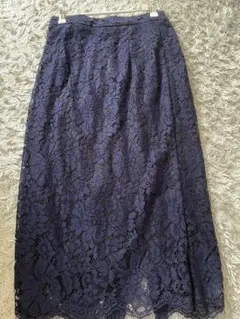 ナノユニバース タイトレーススカート36