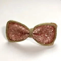 ピンクリボンバレッタ