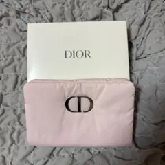Dior ノベルティ ピンク ポーチ