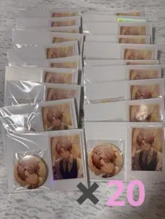 赤城ウェン 2024誕生日 缶バッジ・チェキ風カードセット