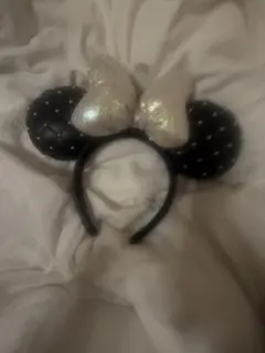 ミッキー耳カチューシャ スパンコール付き