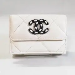 極美品✨️CHANEL✨シャネル✨三つ折財布✨19✨ディズヌフ✨ファンダム