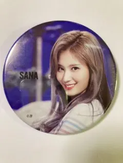 TWICE 缶バッジ　サナ　HAPPYHAPPY ハイタッチ会