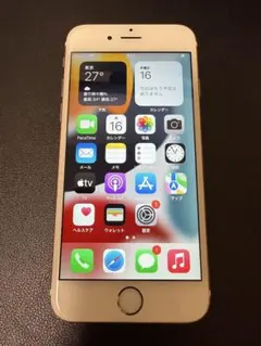 Apple iPhone 6s ローズゴールド64GB バッテリー100%超美品 - メルカリ