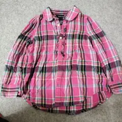 ラルフローレン　シャツ　ブラウス　チェック　4T