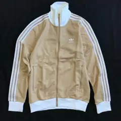 P100新品 アディダス【メンズL】BECKENBAUER (ベージュ)