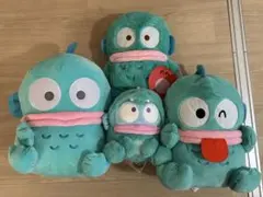 アベイル サンリオ ハンギョドン 40周年ぬいぐるみ マスコット 7種