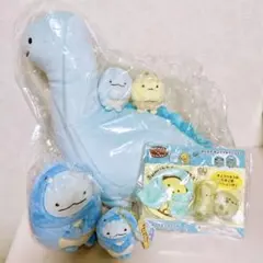 すみっコぐらし ショップ限定てのりぬいぐるみ しろくま&とかげ&やま