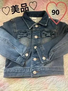 美品♡COUCOU♡リボン♡デニムジャケット♡