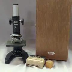島津生物顕微鏡 マイクロスコープ SSR-600 自由研究 理科室