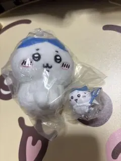 ちいかわ つまんでつなげてマスコット おすわりマスコット ハチワレ