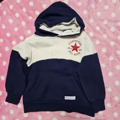 キッズ　CONVERSE フード付きトレーナー