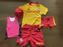 Speedo ライフセーバー 公式競泳水着 大会ラッシュガードのセット