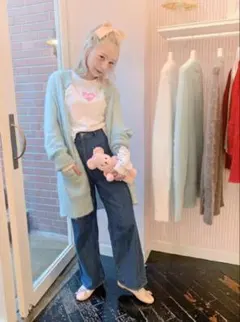Katie FLUFFY ロングカーディガン Katie ♡ FLUFFYフラッフィーロングカーディガン 白 【公式通販】