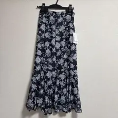 MERCURYDUO ジュイフラワー エスカルゴ スカート ロング 夏服 Sのサムネイル